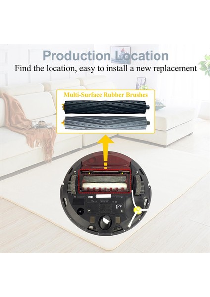 Irobot Roomba 800 900 Serisi 860 865 866 870 880 885 890 960 980 990 Yedek Parçalar Ana Yan Fırça Hepa Filtre (Yurt Dışından) modelleri
