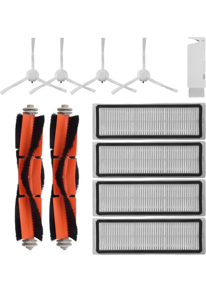 Aksesuar Yan Fırça Rulo Hepa Filtre Xiaomi Mijia 1c STYTJ01ZHM Mi Robot Vakum Paspas SKV4093GL Yedek Parça (Yurt Dışından)