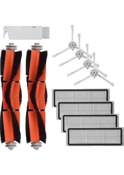 Aksesuar Yan Fırça Rulo Hepa Filtre Xiaomi Mijia 1c STYTJ01ZHM Mi Robot Vakum Paspas SKV4093GL Yedek Parça (Yurt Dışından) fiyatları