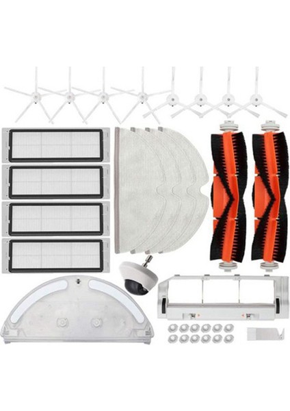 Xiaomi Roborock S5 S50 S51 S55 S6 S60 S6 Saf Elektrikli Süpürge Hepa Filtre Paspas Bezi Yan/ana Fırça Aksesuarları (Yurt Dışından)