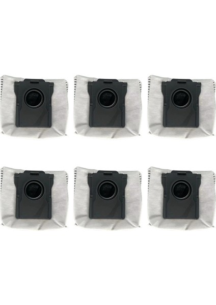 6 Adet Toz Torbası Parçaları Dreame Bot S10S PRO/S10/X30PRO ULTRA/X30 Pro PLUS/X40 PRO/X40 Ultra Elektrikli Süpürge Çöp Torbaları (Yurt Dışından)