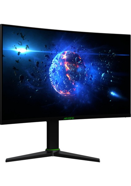 Aryond A27 V2 27" 180Hz QHD 1 Ms HDR10 300 Nit G-Sync FreeSync Curved Pivot VA Oyuncu Monitörü