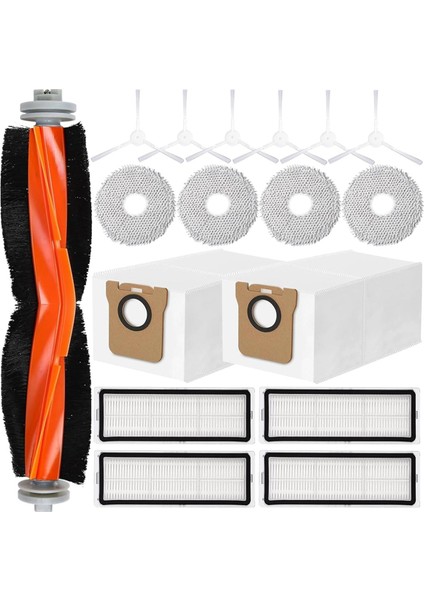 Dreame L10S ULTRA/L10 ULTRA/L10S Ultra/dreame L10S/S10/S10PRO/XIAOMI X10 Elektrikli Süpürge Ana Yan Fırça Filtre Parçaları (Yurt Dışından)