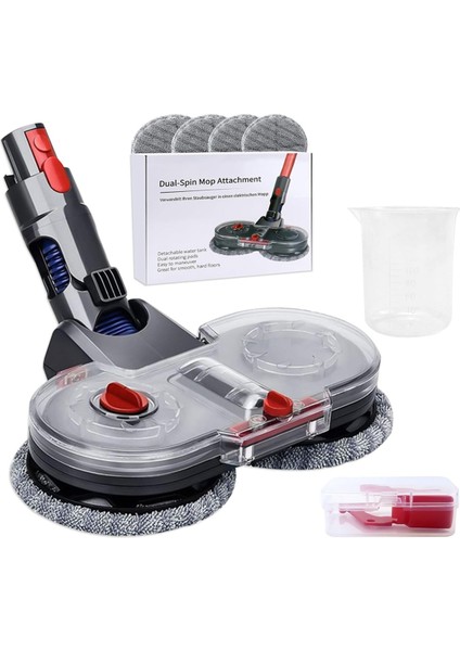 Dyson V7 V8 V10 V11 V15 Kuru ve Islak Paspas Kafasının Değiştirilmesi Için Elektrikli Paspas Kafası Aparatı (Yurt Dışından)