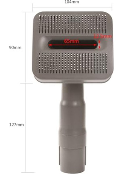 Dyson V6, V7, V8, V10, V11, V12 V15 Vakumlu Evcil Hayvan Bakım Aracı Için Orta ve Uzun Tüylü Köpekler Için Köpek Damat Fırça Seti (Yurt Dışından)
