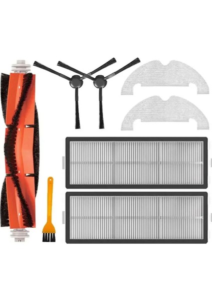 Hepa Filtre Ana Fırça Dreame Bot Için Fit L10 Pro Z10 Artı Rulo Yan Fırça Filtresi Paspas Robot Süpürgeler Aksesuarları (Yurt Dışından)