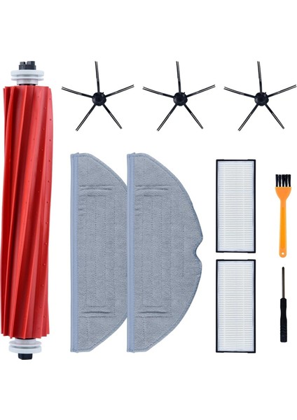 Roborock S7/s7 +/s7 Maxv/s7 Maxv Plus/s7 Maxv Ultra Elektrikli Süpürge Ana Yan Fırça Hepa Filtre Paspas Bezi Pedleri (Yurt Dışından)