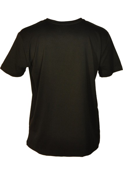 Kadın Bisiklet Yaka Basic Siyah T-Shirt fırsatları