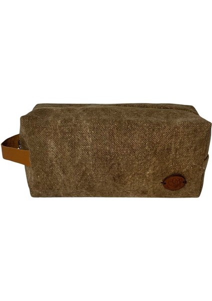 Kanvas Kahverengi Bakım Çantası