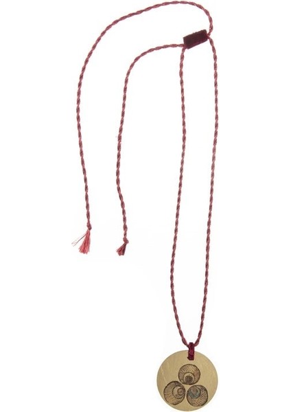 Kırmızı Çintemani Kolye