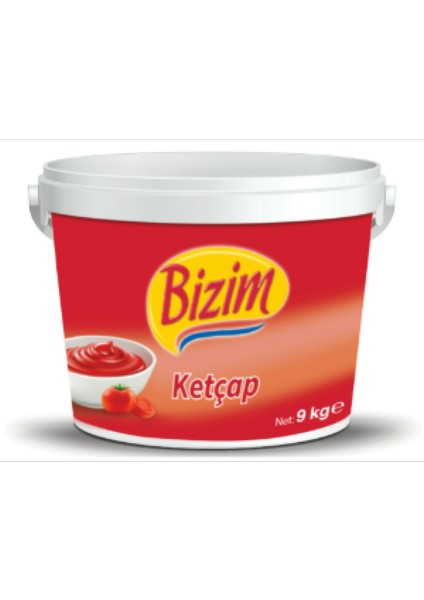 - Ketçap Kova (1 x 9 kg) Bizim 110008