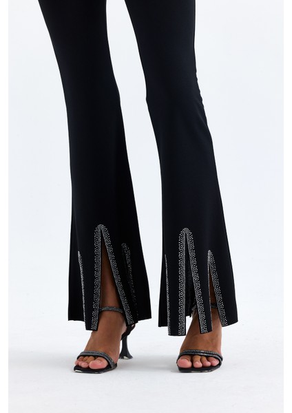 Kemerli Taş Detaylı Abiye Pantolon | PNT35061 fırsatları