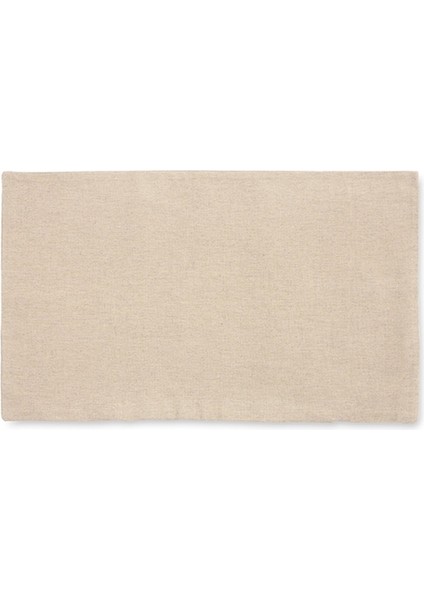 Gri İşlemeli Dikdörtgen Keten Yastık Kılıfı fiyatları