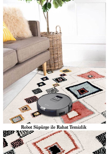 Oxford 019 Dekoratif Kaymaz Tabanlı Saçaklı Yıkanabilir Halı Yolluk Mdd fiyatları