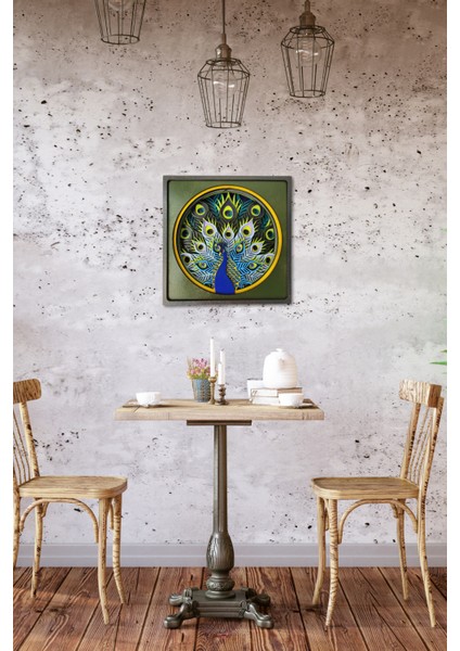 El Yapımı Üç Boyutlu Ahşap Tavus Kuşu Biblosu ve Duvar Dekoru indirimleri