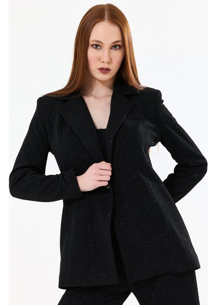 Astarlı Simli Pukuro Abiye Ceket | CKT35406