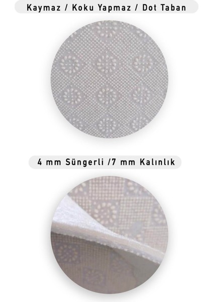 Oxford 083 Dekoratif Kaymaz Tabanlı Saçaklı Yıkanabilir Halı Yolluk Mdd fırsatları