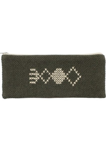 Yeşil Dokuma Kalemlik