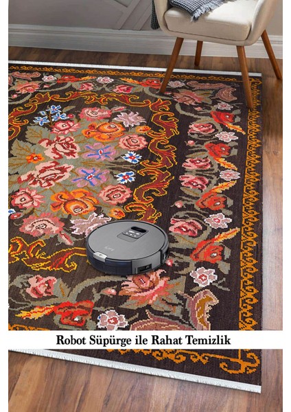 Oxford 114 Dekoratif Kaymaz Tabanlı Saçaklı Yıkanabilir Halı Yolluk Mdd fiyatları