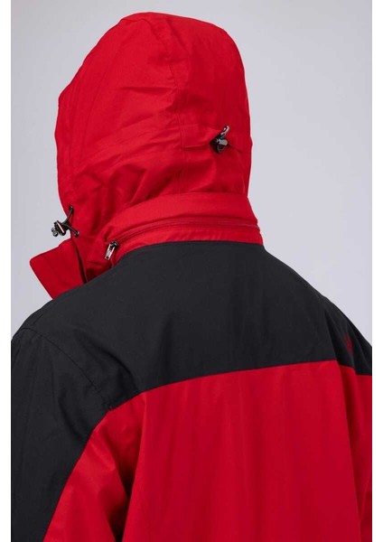 Elbruz Man 3 In 1 Jacket Red / Anthracıte