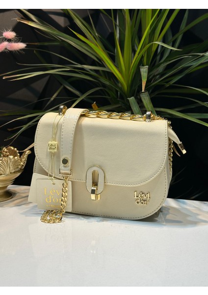 LEVDR.930113.KRM Levidor Özel Renk Kombin El ve Kol Çantası Olarak Tasarlanmış Suni Deri Bayan Omuz ve Kol Çantası fiyatları