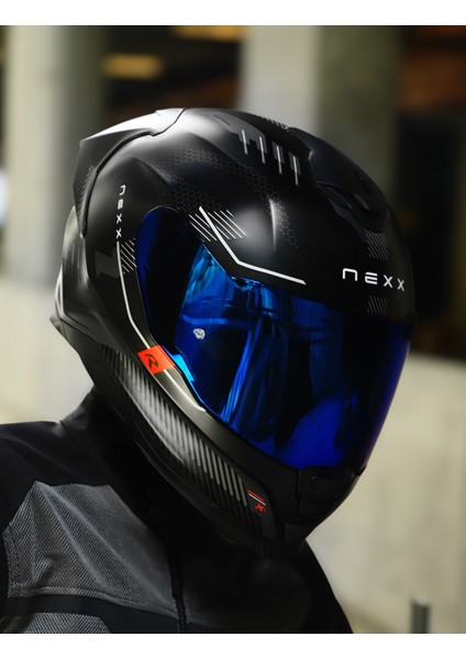 Y.100R Baron Mat Siyah Kask