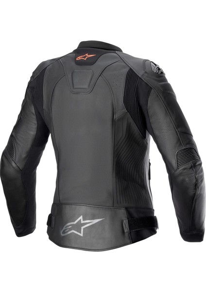 Stella Gp Plus V4 Deri Korumalı Kadın Motosiklent Montu Siyah / Siyah fiyatları