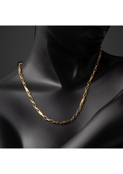 Versace Halkalı Altın Zincir Kolye 14 Ayar 50 Cm. modelleri