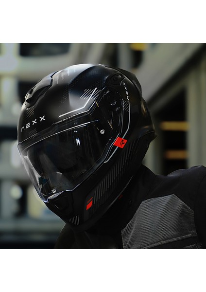 Y.100R Baron Mat Siyah Kask