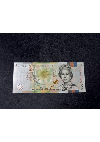 50 Cent Bahamalar 2019 Central Bank Of The Bahamas Fifty Cent Unc Çil