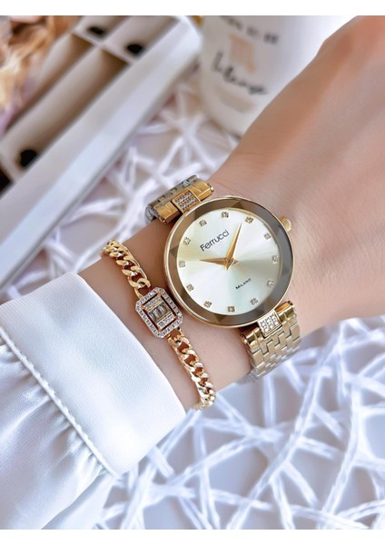 Çelik Kordon Yeni Sezon 30 mt Suya Dayanıklı Kadın Kol Saati BFC.033889.02 fiyatları