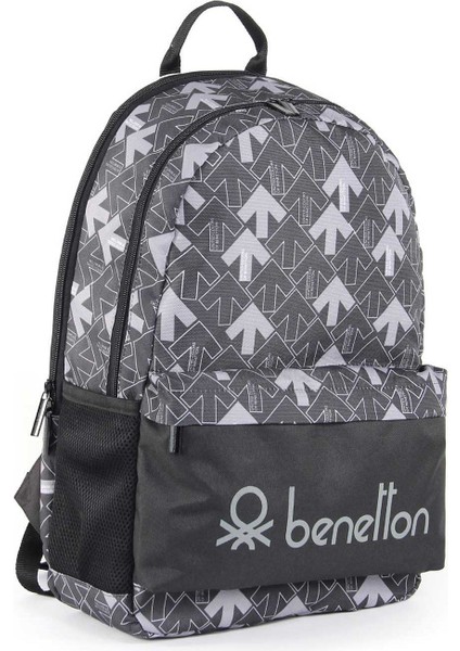 Unisex Çocuk Benetton Çift Bölmeli Sırt Çantası 03738 fiyatları