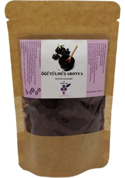 Öğütülmüş Aronya 100 G