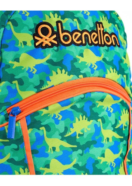 Unisex Çocuk Benetton Çift Bölmeli Sırt Çantası 03660 fırsatları
