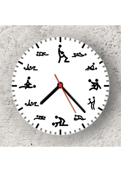 Kamasutra Duvar Cam Saati