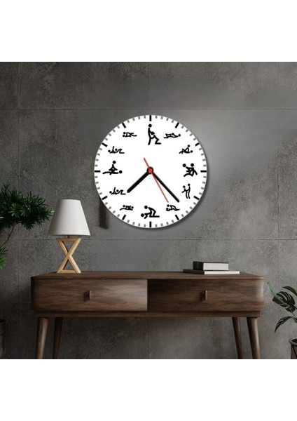 Kamasutra Duvar Cam Saati fiyatları