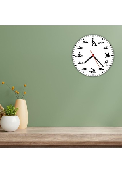 Kamasutra Duvar Cam Saati modelleri