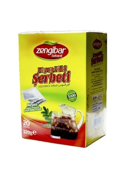 Zengibar Meyan Kökü Şerbeti 320GR