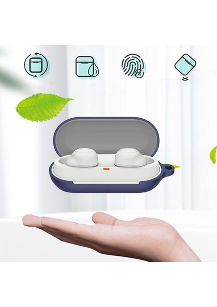 Sony WF-C700N Tokalı Silikon Kapak Koruyucu Kılıf (Yurt Dışından) fiyatları