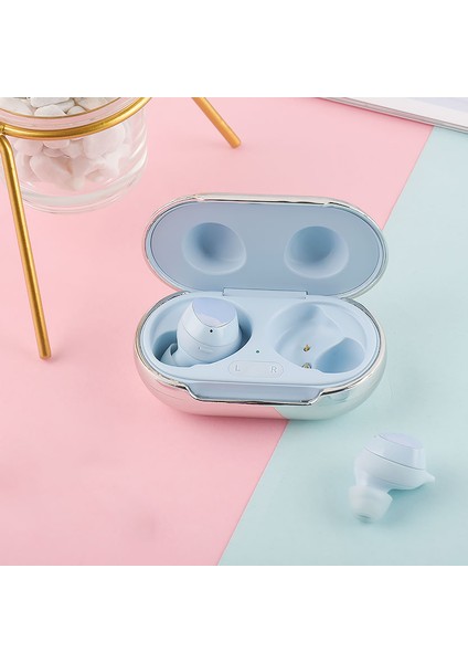 Samsung Galaxy Buds Elektro Kaplama Sert Pc Kulaklık Kılıfı Şarj Kutusu Koruyucu Kapak (Yurt Dışından)