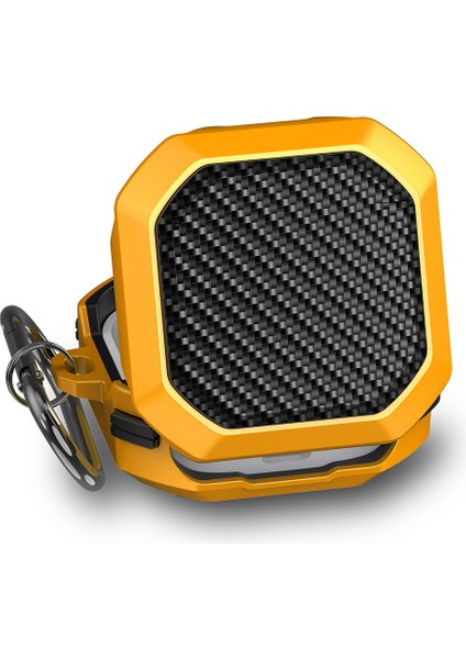 Samsung Buds Live / Buds2 / Buds 2 Pro / Buds Pro Düşme Önleyici Karbon Fiber Dokulu Kulaklık Şarj Kutusu Kapağı (Yurt Dışından) modelleri