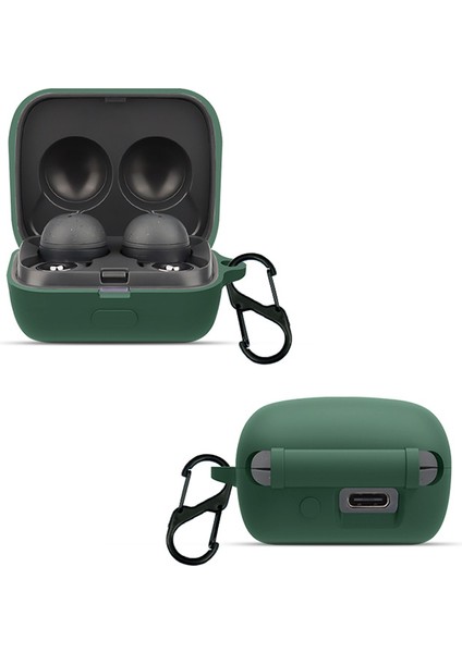 Sony WF-L900 Kulaklık Şarj Kutusu Silikon Koruyucu Kılıf Bluetooth Kulaklık Kapağı Toka ile (Yurt Dışından)