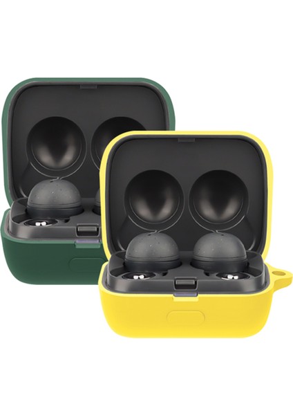 Sony WF-L900 Kulaklık Şarj Kutusu Silikon Koruyucu Kılıf Bluetooth Kulaklık Kapağı Toka ile (Yurt Dışından)