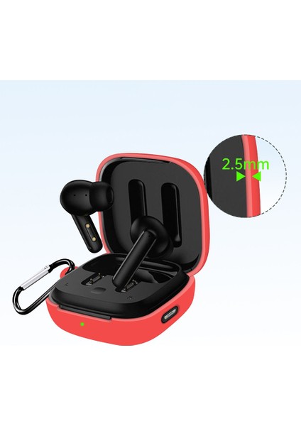 Qcy T13 Anc Kulaklık Kapağı Silikon Kılıf Tokalı (Yurt Dışından) fiyatları