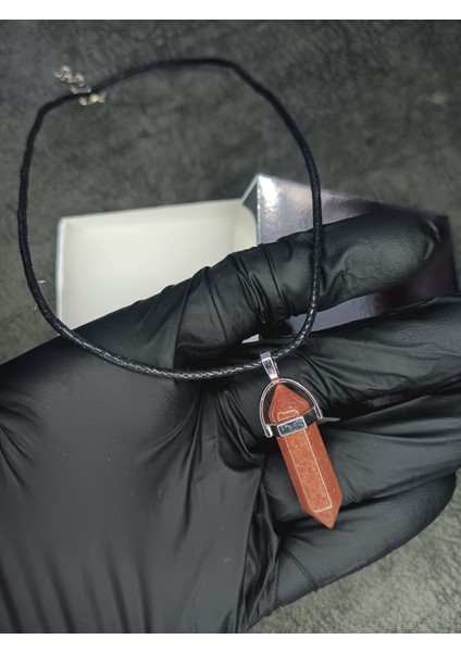 Unisex Jasper Doğaltaş Kolye