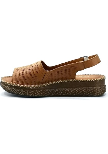 Kadın Deri Dolgu Topuk Sandalet 107-206151-01
