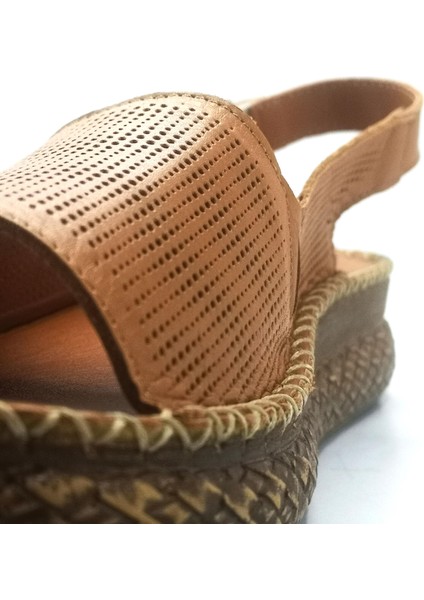 Kadın Deri Dolgu Topuk Sandalet 107-206151-01