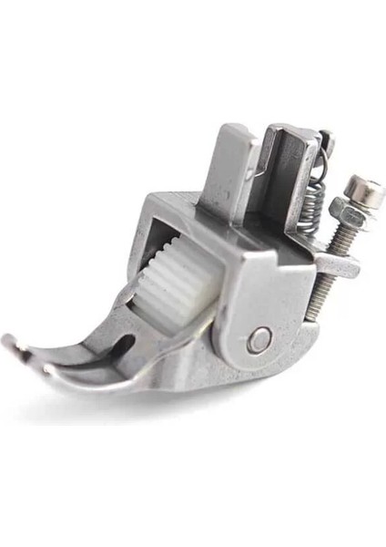 JY312 Düz Makine Mont ve Ceket Plastik Tırtıllı Rulmanlı Teker Dar Ayağı