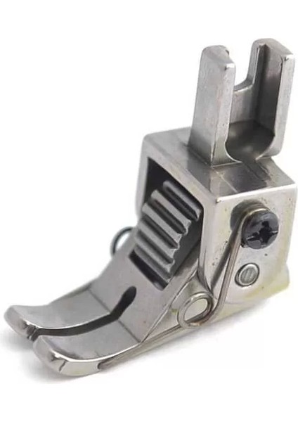 JY211 Düz Makine Mont ve Ceket Metal Tırtıllı Rulmanlı Teker Geniş Ayağı