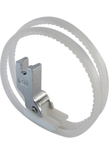 Düz Makine Beyaz Çemberli Plastik Ayağı